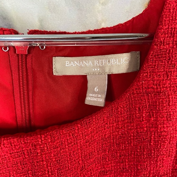 Banana Republic Red Dress - Picture 4 of 4